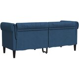  Dvosjed Chesterfield plavi od tkanine | shoptok.hr