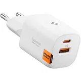 ESSENTIAL 2-PORTNI POLNILEC ZA TELEFON 35W WHITE FAST, (5000336748)