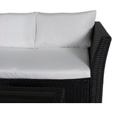 Venture Home Haiti kutna vrtna lounge garnitura, crna, &amp;scaron;ifra 1541-238 Slike
