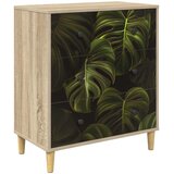  Komoda ELBURG Print od palminih listova 66 x 36,5 x 75 cm | shoptok.hr