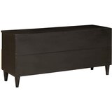TV ormar Crna i zlatna 100 x 33 x 46 cm Konstruirano drvo | Eponuda.com
