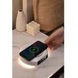  Immax 08983L - Budilnik sa LCD displejom i bežičnim Qi punjačem 27W/9V bela | Eponuda.com