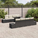 SOFA set za vrt Set od 7 Bež Poli rattan set za vrt | shoptok.hr
