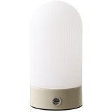 House Nordic Bijela/smeđe-siva metalna stolna lampa s plastičnim sjenilom (visina 18 cm) Ashford – | shoptok.hr