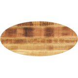 Stolna ploča 80 x 40 x 3 8 cm ovalna od masivnog drva manga | shoptok.hr