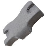 INF Spominska blazina s tkanino trenirke, ergonomska za bočni spanec Gray, (5000309240) | Shoptok.si