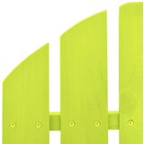  Stolica za ljuljanje Adirondack masivna jelovina zelena | shoptok.hr
