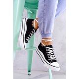 S. BARSKI Women's Tied Sneakers Black Menifee | Shoptok.si