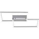 NEUHAUS PAUL LED stropna svetilka Paul Neuhaus Iven (2 x 15 W, 50 x 42 x 7 cm, 3.300 lm, z upravljalnikom) Cene