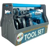 Lean_Toys Set orodij škatla žaga sveder modra | Shoptok.si