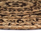 Podmetači 6 kom tamnosmeđi 38 cm okrugli od jute | shoptok.hr
