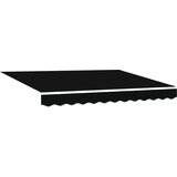  Zamjensko platno za tendu Crna 3 x 2,5 m Poliester | shoptok.hr