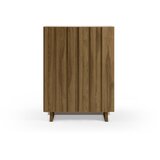 Marckeric Kremno bela/v naravni barvi omarica iz masivnega bora 90x120x43 cm Marlo – | Shoptok.si
