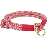 Trixie ogrlica xs-s 30cm/6mm soft rope crveno-bež 02OGRT1984303 Cene