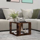 vidaXL Stolić za kavu boja hrasta 40 x 40 x 30 cm konstruirano drvo Cijene