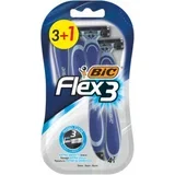 brijač muški FLEX3 blister 3+1 kom