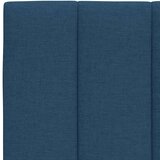  Posteljni okvir brez vzmetnice moder 160x200 cm blago | Shoptok.si