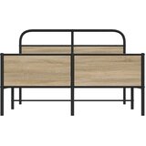 vidaXL Okvir kreveta bez madraca boja hrasta sonome 120x190 cm drveni | shoptok.hr