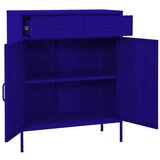Ormarić za pohranu modri 80 x 35 x 101 5 cm čelični | shoptok.hr