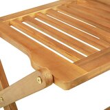  3-dijelni sklopivi vrtni blagovaonski set od drva bagrema | shoptok.hr