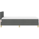  s opruga kutije Tamno siva 80 x 200 cm tkanina | shoptok.hr