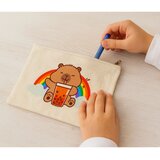 Kozmetička torbica za školu i vrtić Capybara - 22 x 17 cm | shoptok.hr