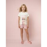 Sinsay Pamučna majica s printom mačke | shoptok.hr