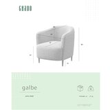 Ghado Rumen fotelj Galbe – | Shoptok.si