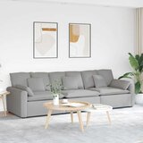  Modularna sofa s jastucima, sive boje | shoptok.hr