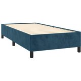  Okvir za krevet bez madraca tamnoplavi 80x200 cm baršunasti | shoptok.hr
