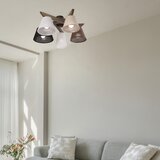  Brilagi - LED Plafonski luster ANTHONY 5xE14/40W/230V hrast/orah | Eponuda.com