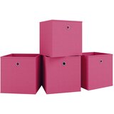 MID.YOU Set Zložljivih Zabojev Boxas, Pink, 4 Kos Cene