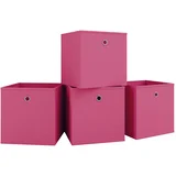 Set Zložljivih Zabojev Boxas, Pink, 4 Kos