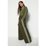 Trendyol Sweatpants - Khaki - Wide leg | Shoptok.si