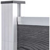  Vrtna ograda WPC 1564 x 186 cm siva | shoptok.hr