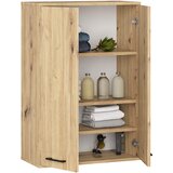AKORD Fin Viseča Kopalniška Omarica, 2 Vrata, Hrast Artisan, (5000332688) | Shoptok.si