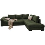 Modern Living Sedežna Garnitura Alvito, Temno Zelena, Žamet, Ležišče | Shoptok.si