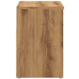 vidaXL Klop za čevlje artisan hrast 60x30x45 cm inženirski les | Shoptok.si