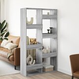 Furnova Pregrada za prostor siva sonoma 100x33x175 cm inženirski les, (21932281) | Shoptok.si