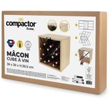 Compactor Držač za boce vina u dekoru jasena u prirodnoj boji broj boca 12 kom 36,5x36x29 cm Macon – | shoptok.hr