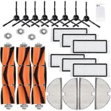 INORCO Primeren za Xiaomi Roborock S5 S60 S6 S50 S55 Mop Filter Stranska Krtača Črna Sesalnik Pripomoček Sesalnik Dodatek Komplet, (21843032) Cene