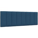 vidaXL Vzglavna stranica modra 140 cm blago | Shoptok.si