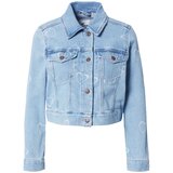Hollister Prehodna jakna moder denim / pastelno modra | Shoptok.si