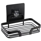Tendance zidni zicani drzac sapuna samolepljivi 3m metal crna ( 91016108 )