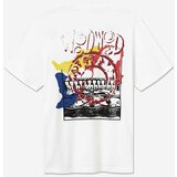 Wood Wood Bombažna kratka majica Bobby Eye Graphic T-shirt bela barva | Shoptok.si