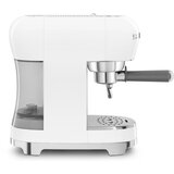 Smeg ECF02WHEU Espresso aparat za kavu u stilu 50-ih, bijeli, rucka za filter | shoptok.hr