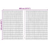  Ograda od kore drveta Smeđa 400 x 125cm Kora | shoptok.hr