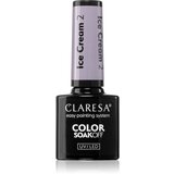 Claresa SoakOff UV/LED Color Ice Cream gel lak za nohte odtenek 2 5 g | Shoptok.si