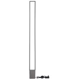 Nova Luce Črna LED stoječa svetilka (višina 161 cm) Lithos – | Shoptok.si