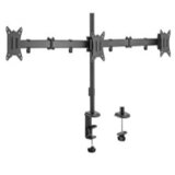 Gembird Adjustable desk 3-display mounting arm (rotate, tilt, swivel), 17”-27”, up to 7 kg Cijene